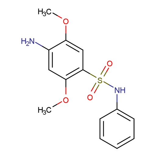 4 - 氨基 - 2,5 - 二甲氧基 - N - 苯基苯磺酰胺(CAS:52298-44-9)